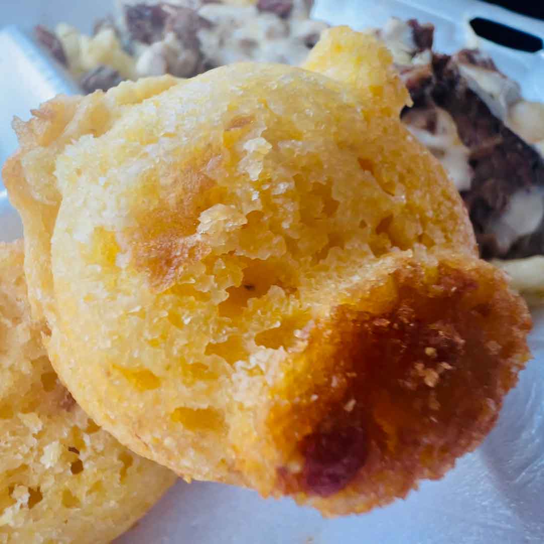 Pork's Done cornbread piggy