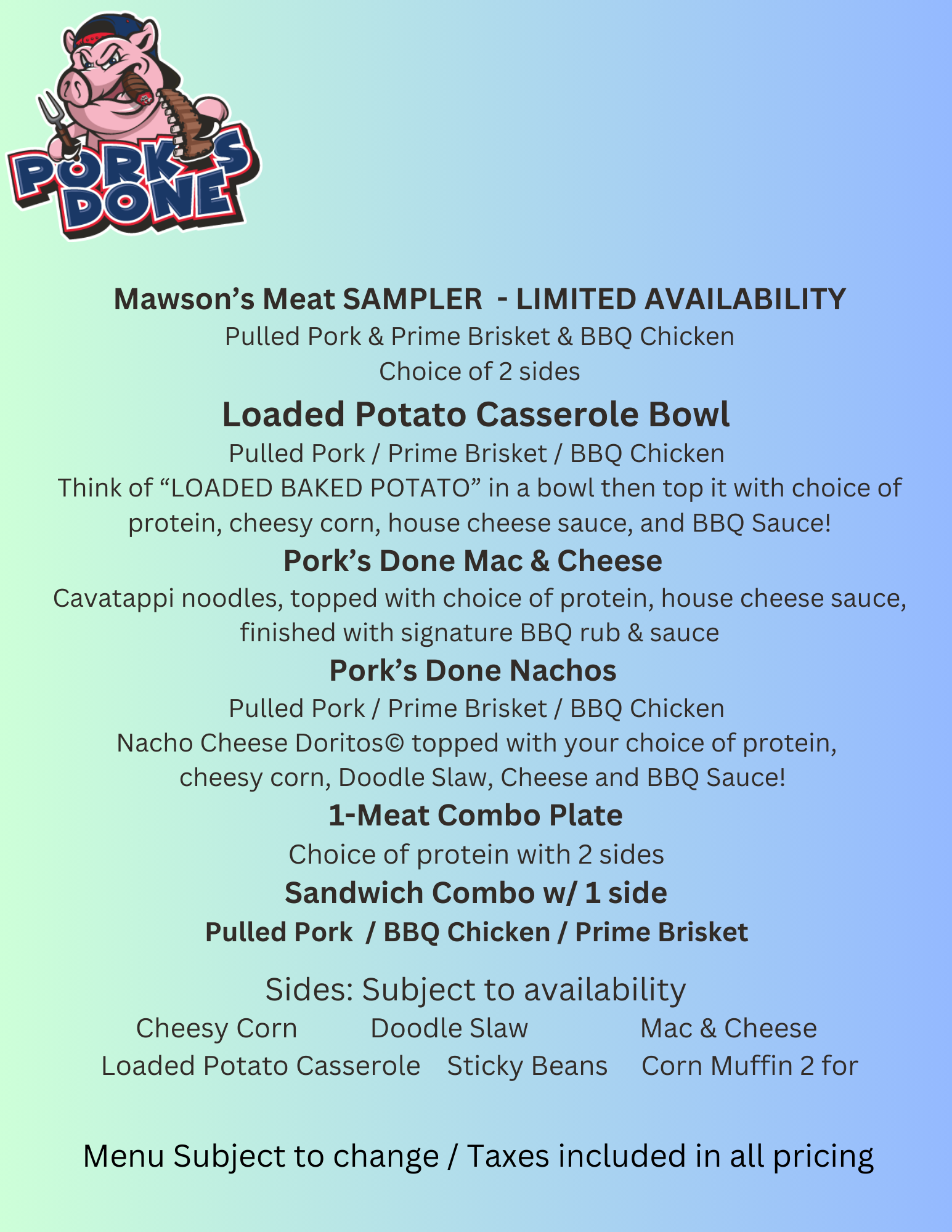 Pork's Done BBQ ⋆ Lincoln, Nebraska